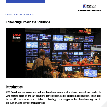 AVP Broadcast case study preview