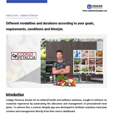 Codigo Petaccia case study preview