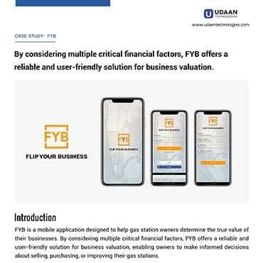 FYB App case study preview