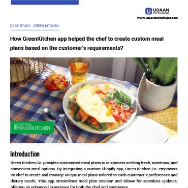 Green Kitchen case study preview