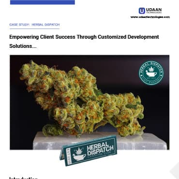 Herbal Dispatch case study preview