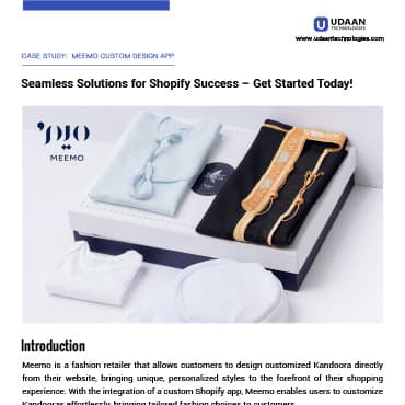 Meemo Custom Design case study preview