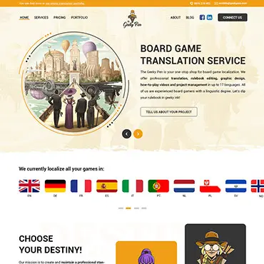 The Geeky Pen — project by Udaan Technologies