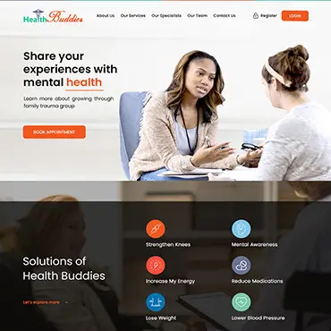 health buddies — project by Udaan Technologies